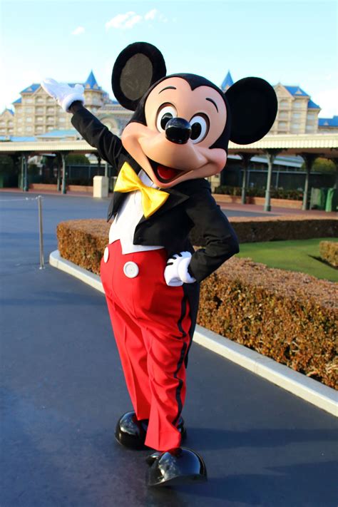 The mascot has changed from mickey mouse